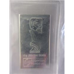 RARE - "Cook Islands" Silver Currency Bar