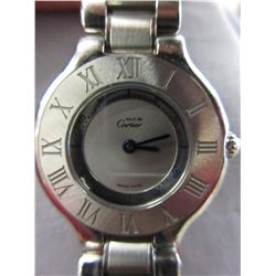 Ladies "Must de Cartier" Watch in Original Box