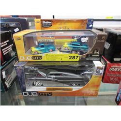 2 Die-Cast scale model cars - new condition