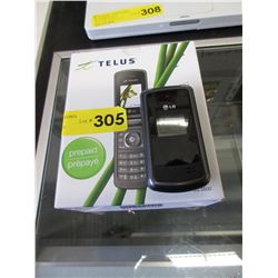 Used Telus prepaid flip-phone - LG 5500