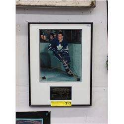 Autographed Frank Mahovlich memorabilia