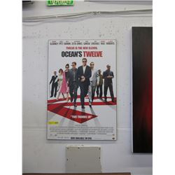 "Oceans Twelve" poster on board