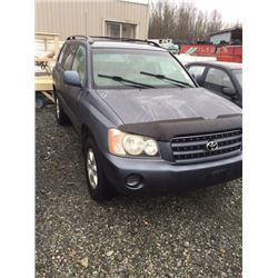 2002 Toyota Highlander - Automatic