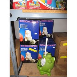 6 New toilet brush holders