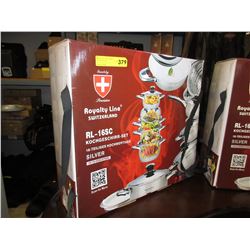 New - Stainless steel Swiss cookware