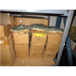 11 Boxes of new unglazed pottery alligators