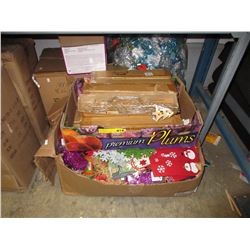 6 Large boxes of new Christmas goods