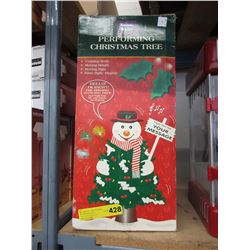Used Performing Christmas Tree