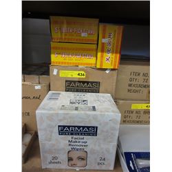 Makeup remover wipes & ceramic toothpick stands