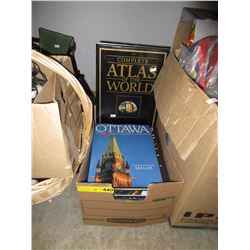 Box of hardcover coffee table books - as new