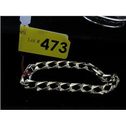 Estate - Men's 10 KT Yellow Gold link bracelet