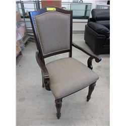 New - Dining chair with upholstered seat & back