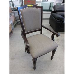 New - Dining chair with upholstered seat & back