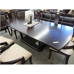 New - Contemporary dining table with leaf