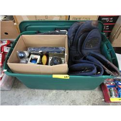 Box of assorted new & used goods
