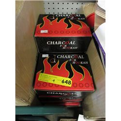 9 Boxes of charcoal for hookah pipes