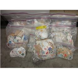 Very Large lot of Stamps from around the World