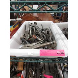 Used metal hand tools