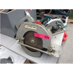 Used gas powered circular saw