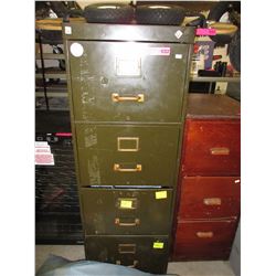 Used 4 drawer letter sized filing cabinet