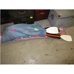 Used sailboat in a bag - with oars