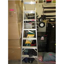 Used 7 foot aluminum stepladder