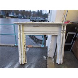 Victorian fireplace mantle - Circa 1890