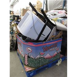 Skid of used household goods