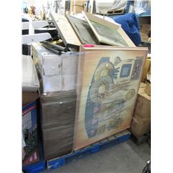Skid of used household goods