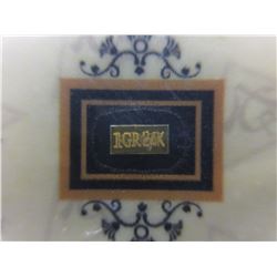 2 x .9999 Fine Gold Bullion Bars - 1 grain each