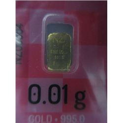 2 Gold Turkish Mint Bars - .995 Fine Gold