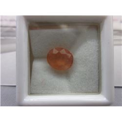 3.66 CT Oval Yellow Sapphire Gemstone