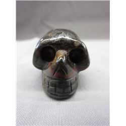 263 CT Hand Carved "Tiger's Eye" Gemstone Skull