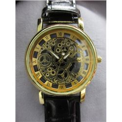 New - Mechanical Style Skeleton Watch