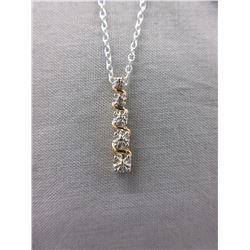 Sterling Silver "Journey" style Necklace