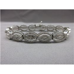 Diamond Studded Ladies Dinner Bracelet