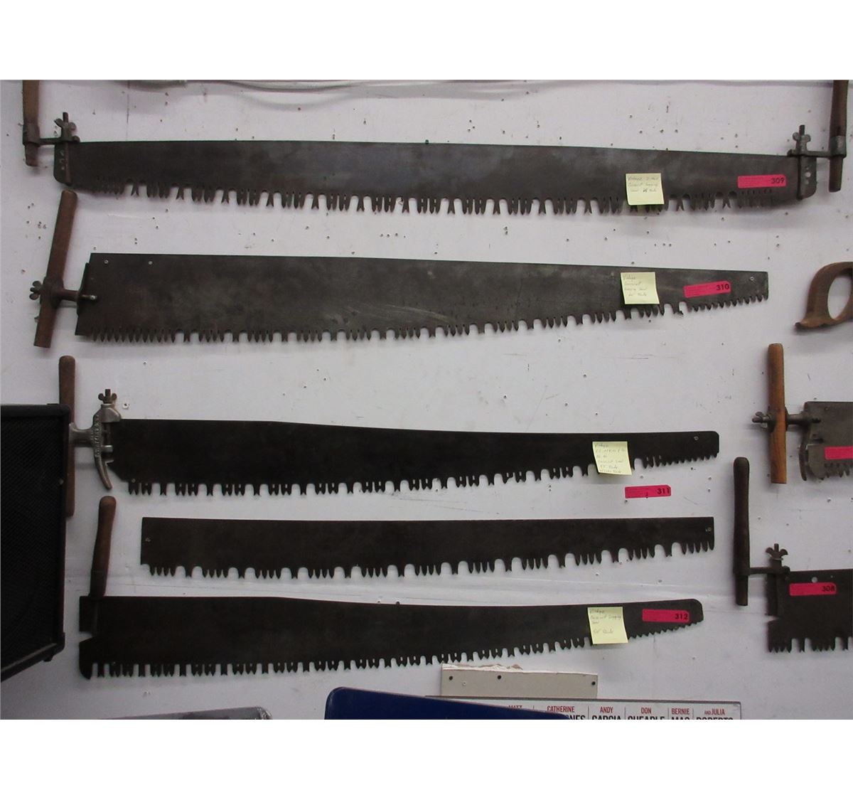 Vintage E. C. Atkins & co. crosscut saw 53"