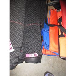 2 Rubber backed "All weather" mats