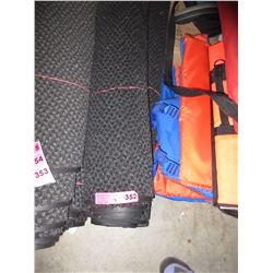 2 Rubber backed "All weather" mats