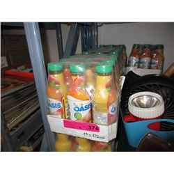 4 Cases of Oasis Peach Mango Juice