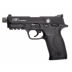 *NEW* SMITH AND WESSON M&P22 COMPACT SUPPRESSOR READY 22 LR 3.6" 10+1 Poly Grip 022188866506