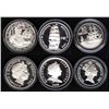 Image 1 : World, Silver proof coins