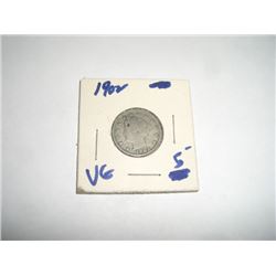 1902-P *RARE KEY DATE* LIBERTY "V" NICKEL RED BOOK VALUE $5.00+ *NICE EARLY VERY GOOD GRADE NICKEL*!