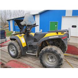 2002 Bombardier Traxter XT ATV 4x4 Quad; Subject to confirmation of final bid