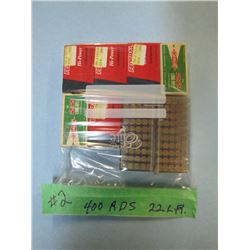 Lot 400 rnds .22 ammo