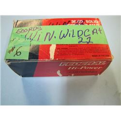 LOT 500 RNDS .22 AMMO