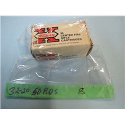 LOT 50 RNDS 32-20 AMMO