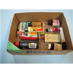 BOX ASSORT GUN OIL ETC