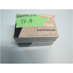 LOT 48 RNDS .270 AMMO