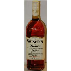 J.P. WISER'S DELUXE CANADIAN RYE WHISKY